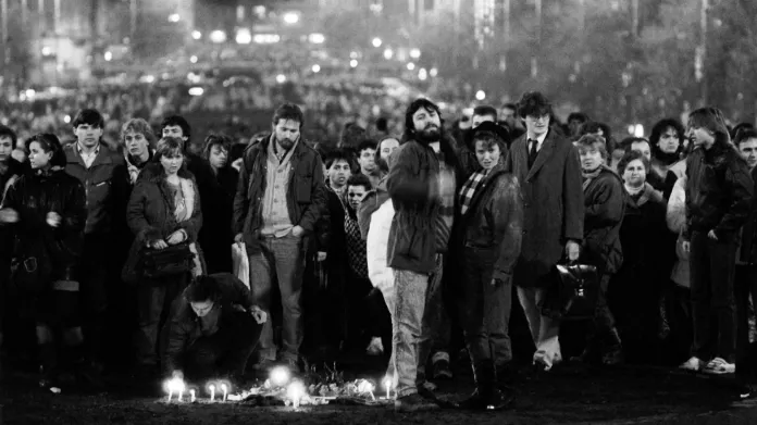 Václavské náměstí v lednu 1989: Palachův týden