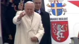 Reportáž Olgy Málkové o cestách papeže do Česka