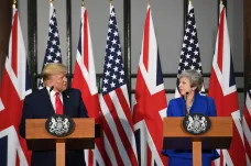 Trump se sešel s Mayovou, po brexitu doufá ve „velkou obchodní smlouvu“ s USA