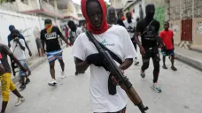 Protivládní pochod na Haiti