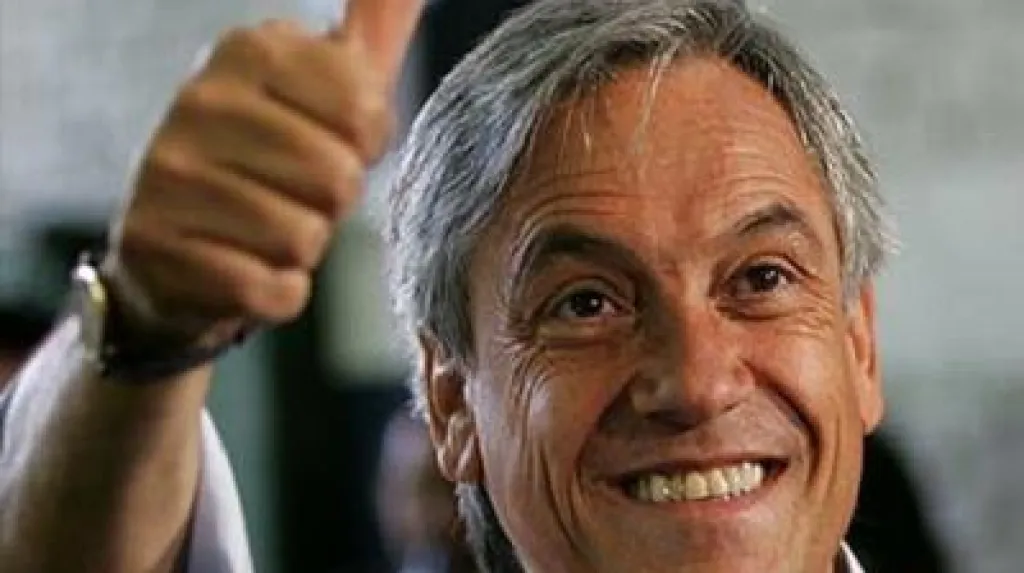 Prezidentský kandidát Sebastián Piñera