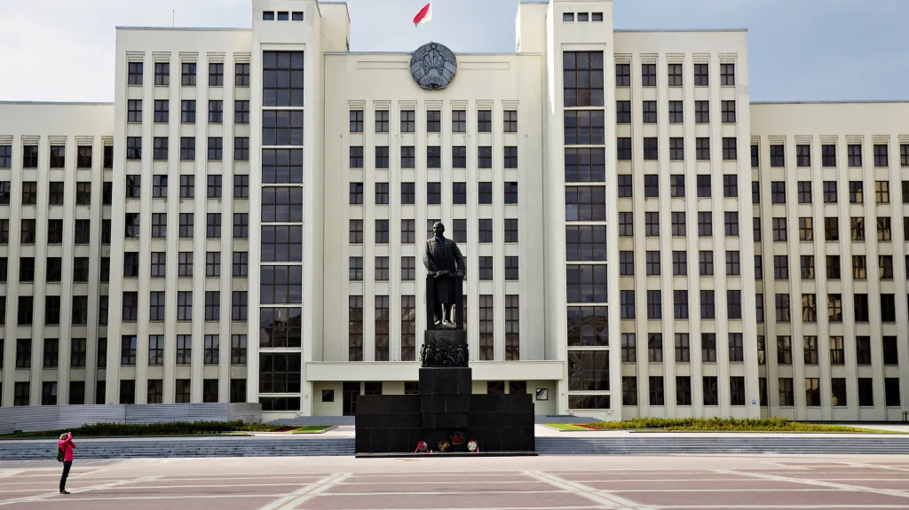 Ilustrační foto - centrum města Minsk