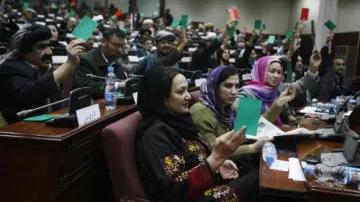 Hlasování o novém afghánském kabinetu