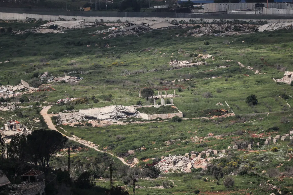 Zbořená libanonská vesnice (28. 4. 2026)