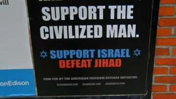 Plakát proti džihádu