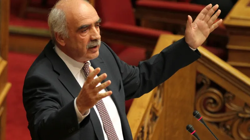 Lídr Nové demokracie Evangelos Meimarakis