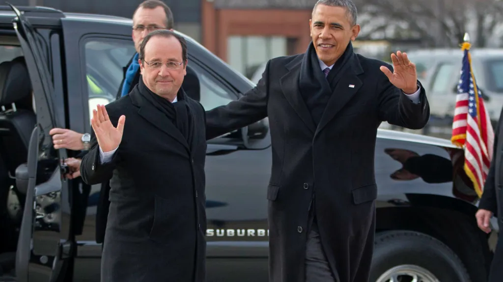 François Hollande a Barack Obama