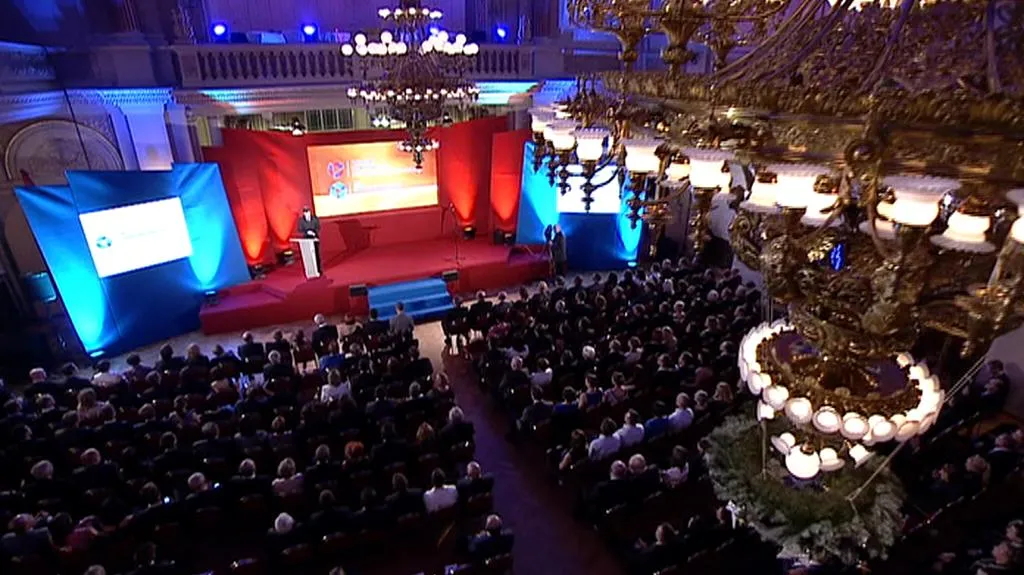 Vyhlášení Firmy roku 2012 a Živnostníka roku 2012 na pražském Žofíně