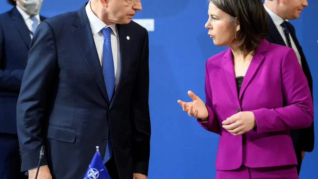 Mircea Geoana a Annalena Baerbocková
