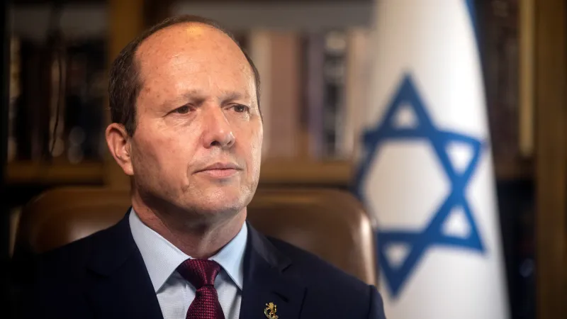Izraelský ministr hospodářství Nir Barkat