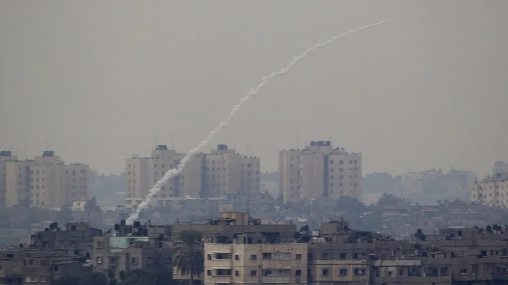 Raketa vypálená z pásma Gazy