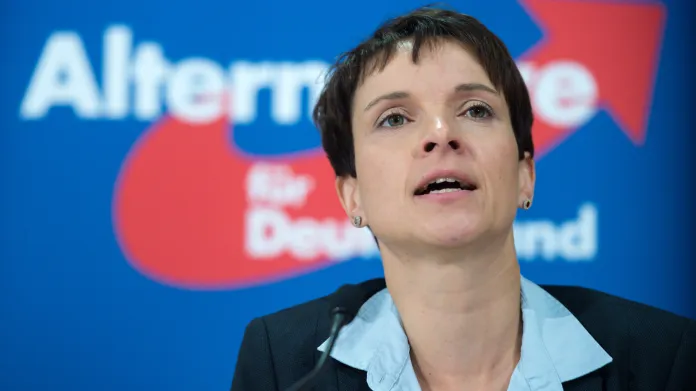 Předsedkyně strany AfD Frauke Petryová