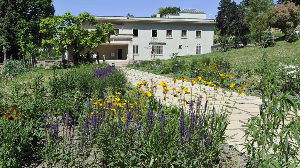 Obnovená zahrada brněnské vily Stiassni