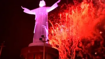 Socha Ježíše Krista v Peru