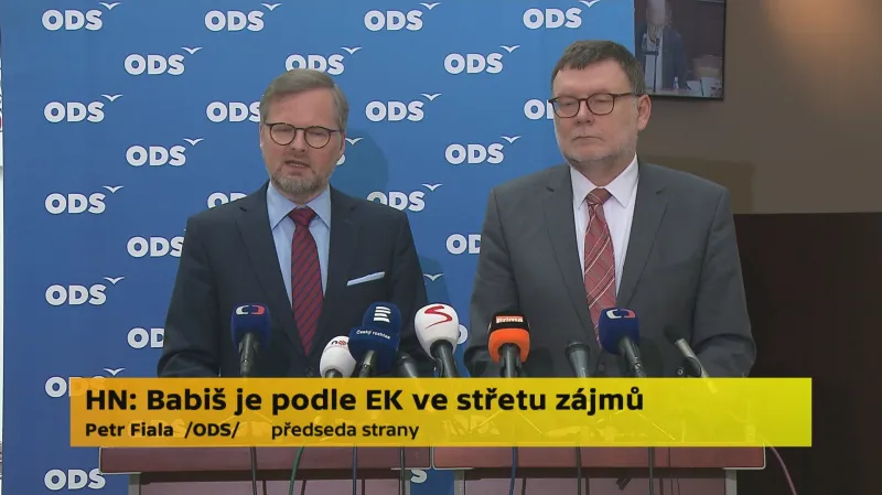 Reakce ODS: Petr Fiala, Zbyněk Stanjura