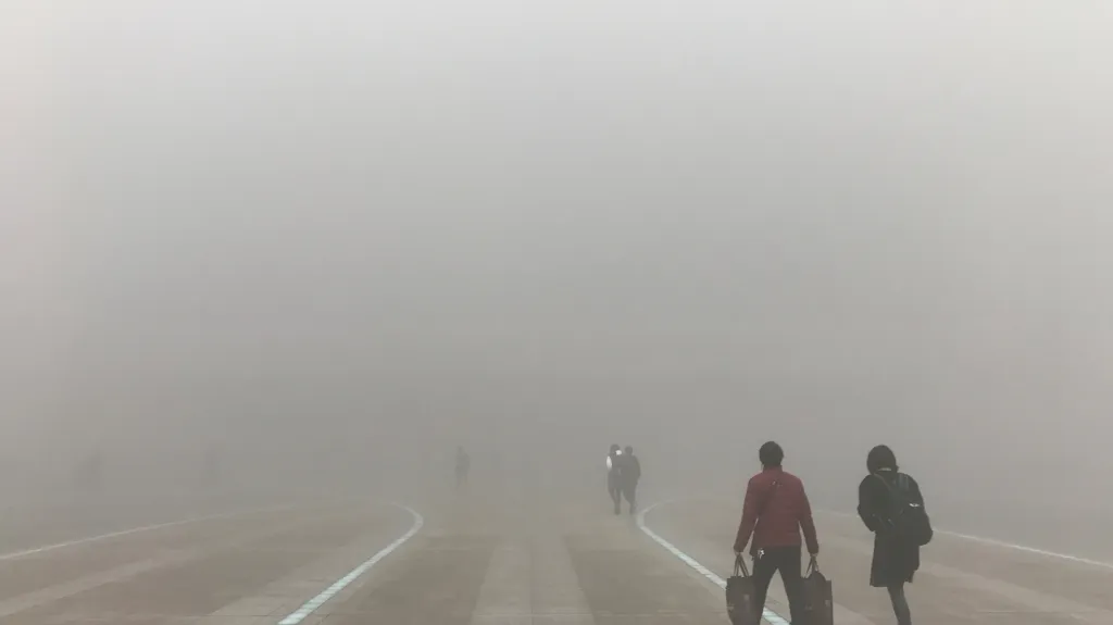 S přelomem roku smog znovu zavládl nad čínskými městy