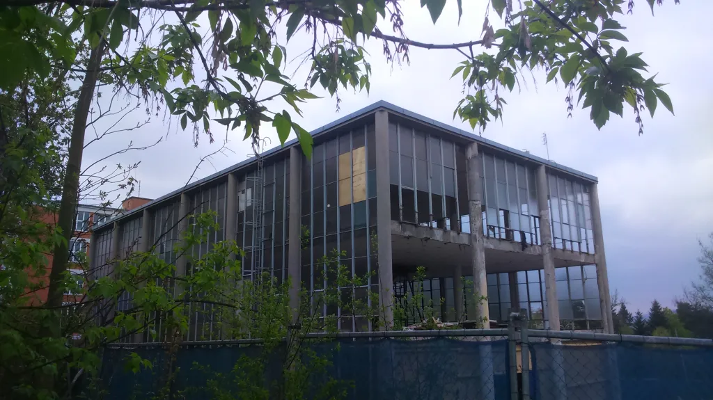 Torzo bývalého Domu umění ve Zlíně