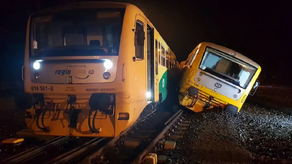 Srážka vlaků v České Lípě