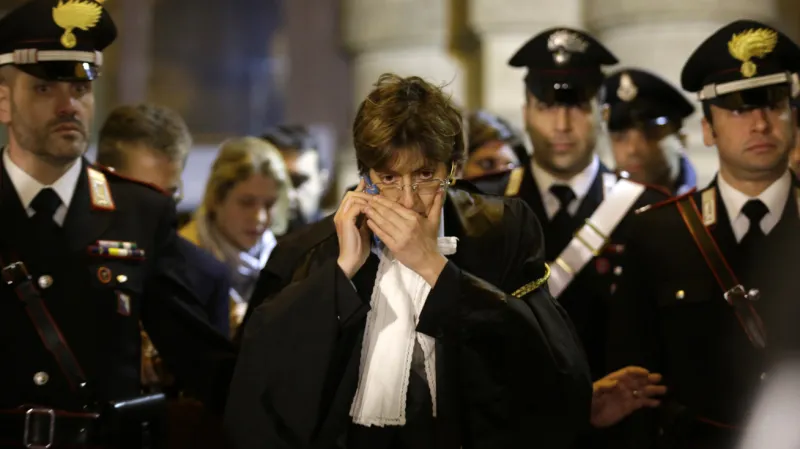 Giulia Bongiornová, obhájkyně Raffaela Sollecita