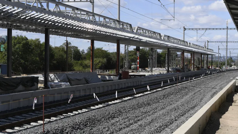 Modernizace trati do Hostivaře