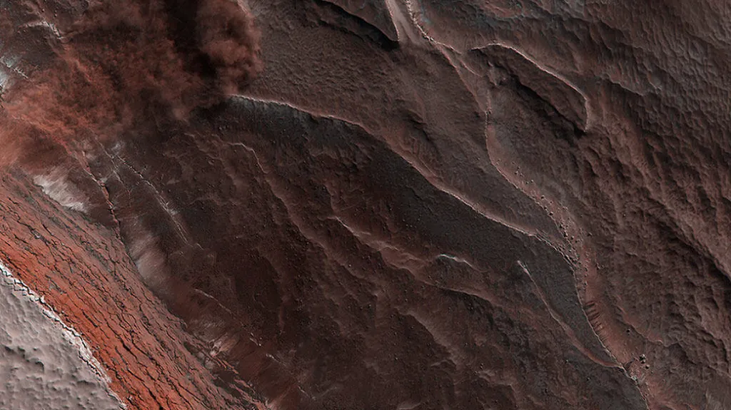 Lavina na Marsu