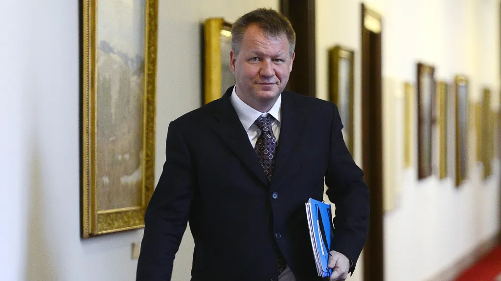 Ministr zdravotnictví Svatopluk Němeček (ČSSD)