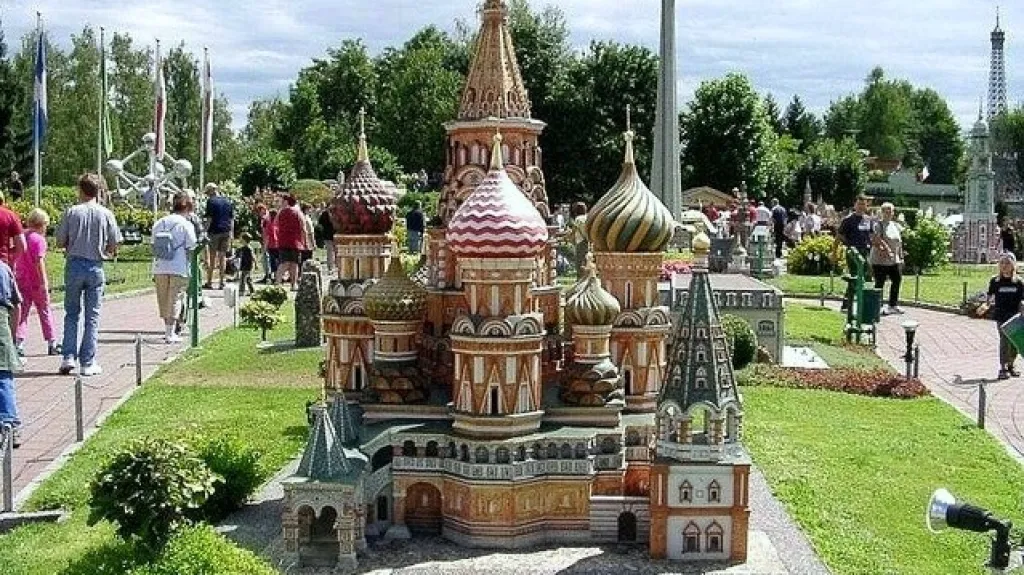 Miniatura chrámu Vasileje Blaženého v Moskvě
