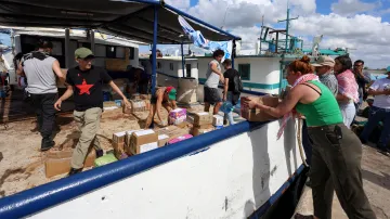 Flotila lodí s humanitární pomocí pro Kubu vyplula z Mexika