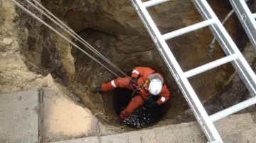 Studna byla hluboká 25 metrů