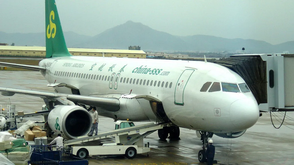 Letadlo společnosti Spring Airlines