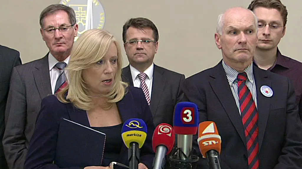 Iveta Radičová a Marian Kollár