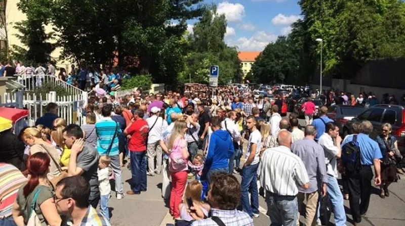 Ukrajinské volby v Praze