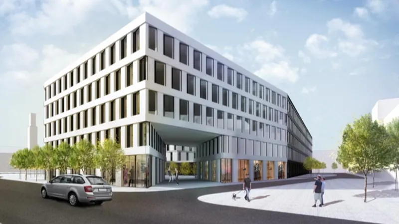 Vizualizace nového hotelu, který nahradí Černigov