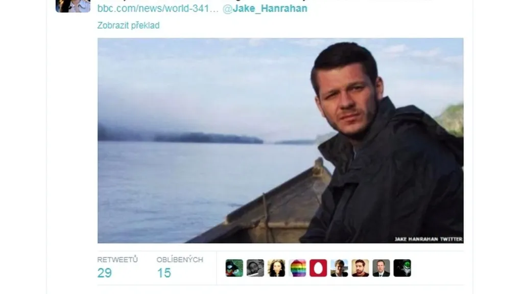 Novinář Jake Hanrahan zadržovaný Turky