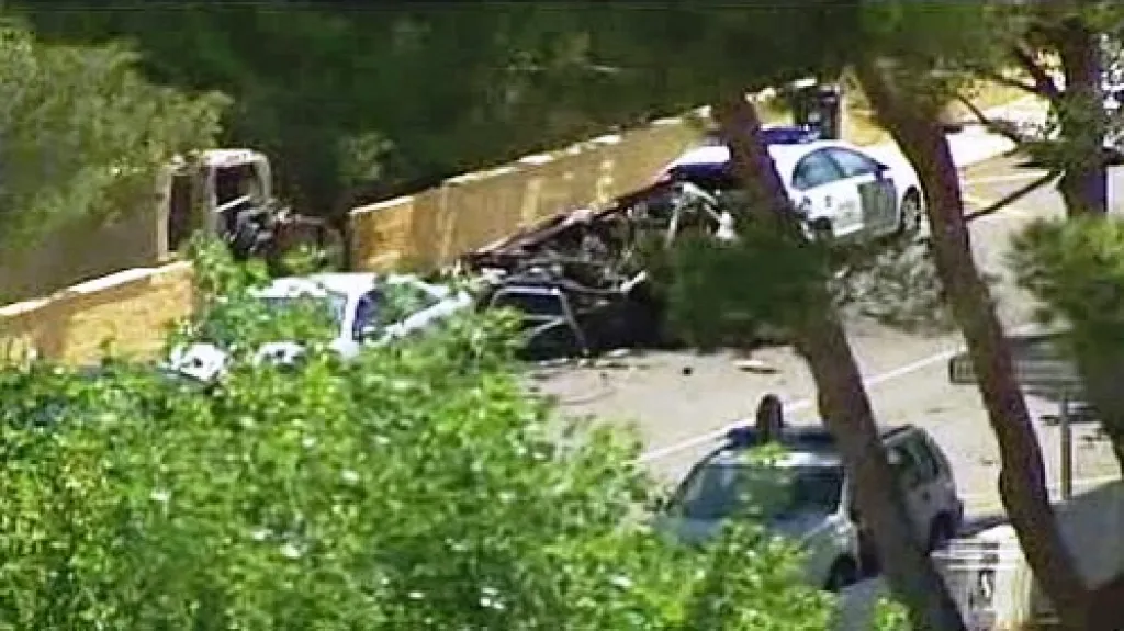 Výbuch bomby na Mallorce