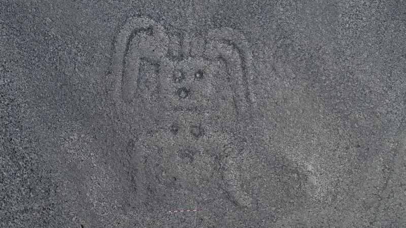 Humanoid na planině Nazca