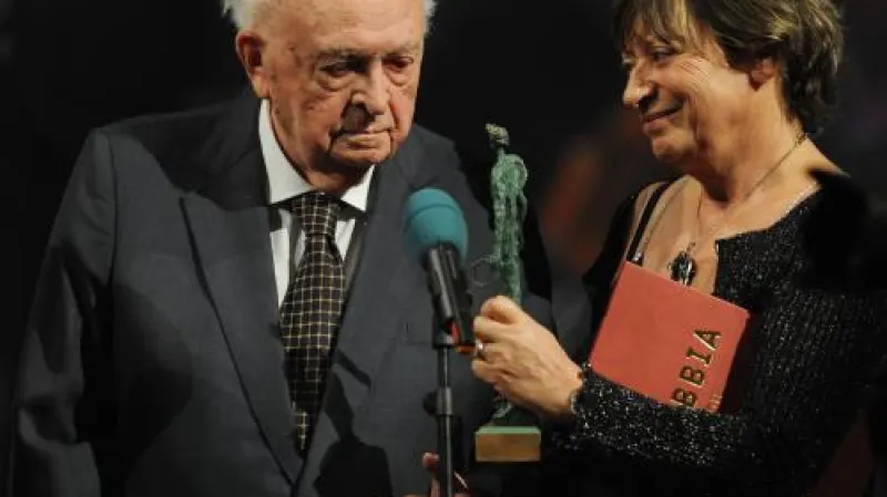 Otakar Vávra s manželkou Jitkou Němcovou