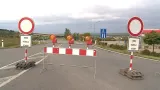 Zavřený dálniční nájezd