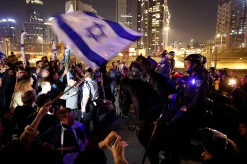 V Izraeli protestovaly proti soudní reformě desetitisíce lidí. Demonstrace trvají už devět týdnů