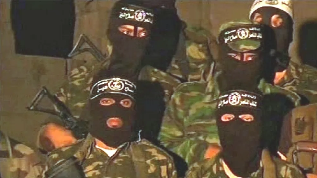 Členové palestinských militantních skupin