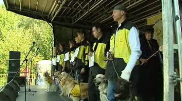 Promoce asistenčních a vodicích psů