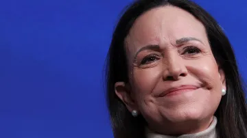 Vůdkyně venezuelské opozice María Corina Machadová