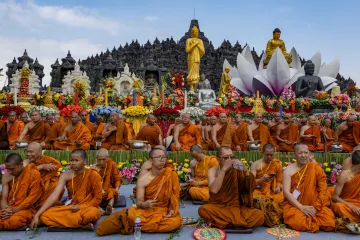 Buddhisté oslavili svátek Vesak, den narození Buddhy