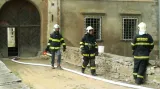 Požár zámku v Červené Řečici