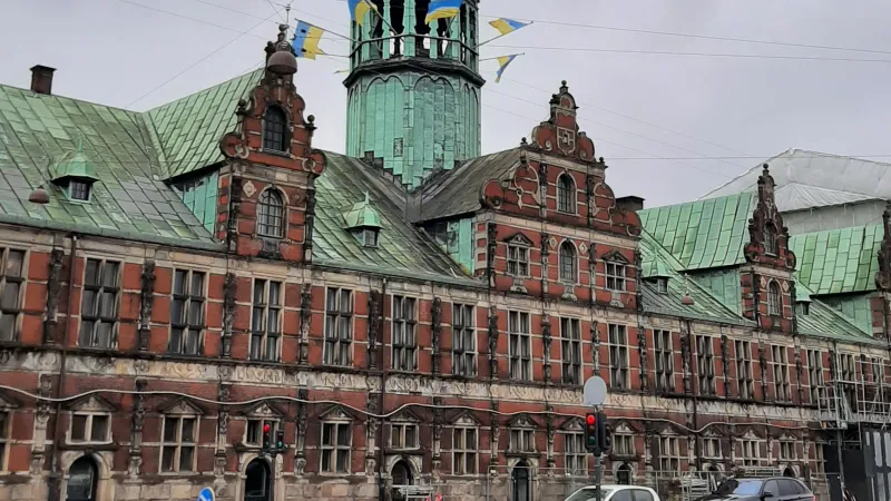 Budova kodaňské burzy