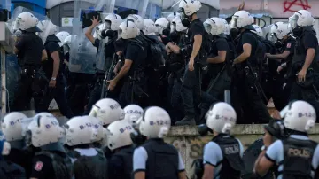 Turečtí policisté