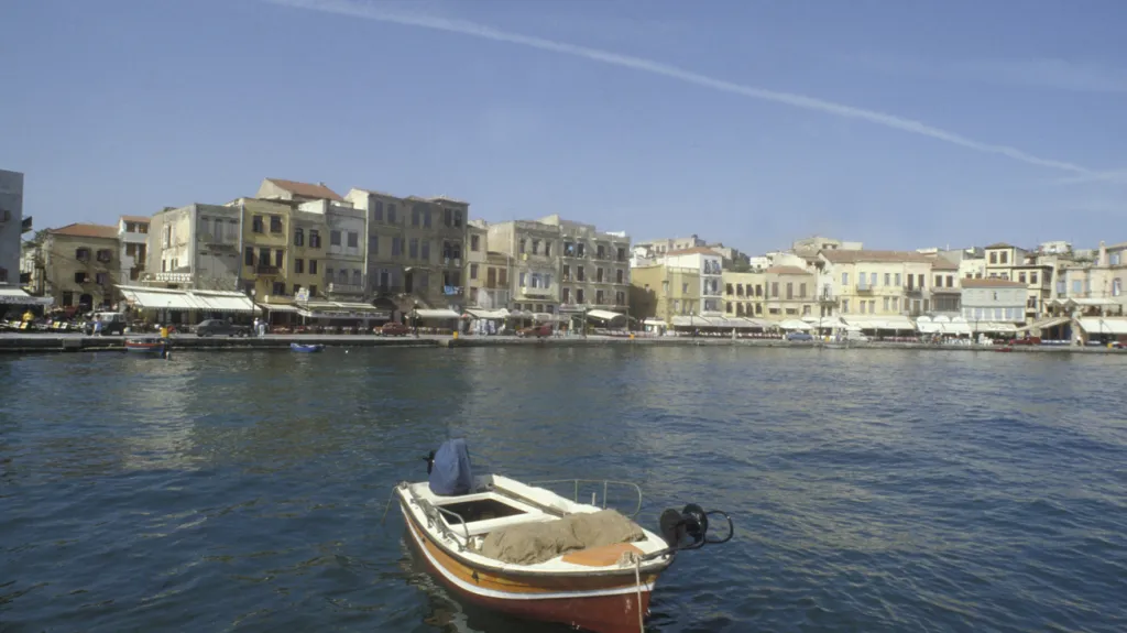 Krétský přístav Chania