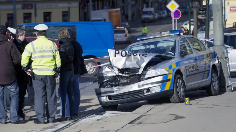 Policejní honička v centru Prahy