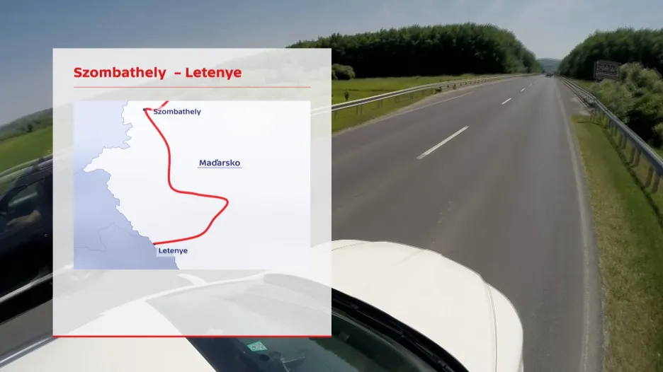 Poslední úsek trasy