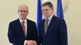 Bohuslav Sobotka navštívil Bratislavu